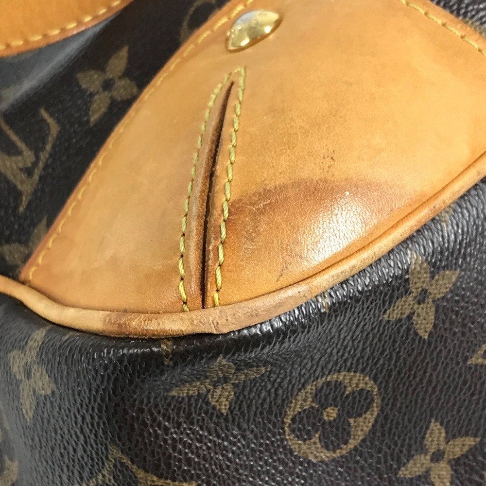 LOUIS VUITTON Authentic Brown Monogram Canvas Shoulder Bag - Picture 9 of 16
